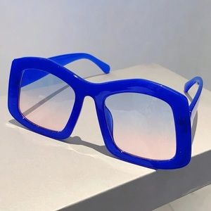 Oversized Jelly Color Sunglasses